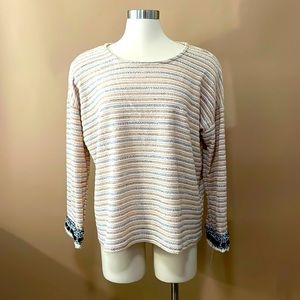 STYLE & CO. Striped Embellished Sweater